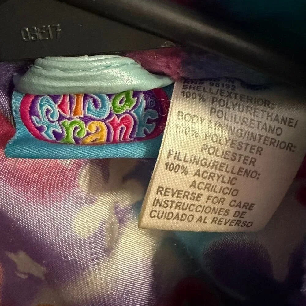 VTG Lisa Frank 7/8 Girls Colorful Jacket Y2K Nostalgic Rainbowcore